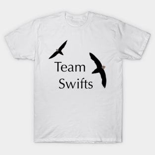 Team Swifts - Birdwatching Humour Chimney Swift T-Shirt